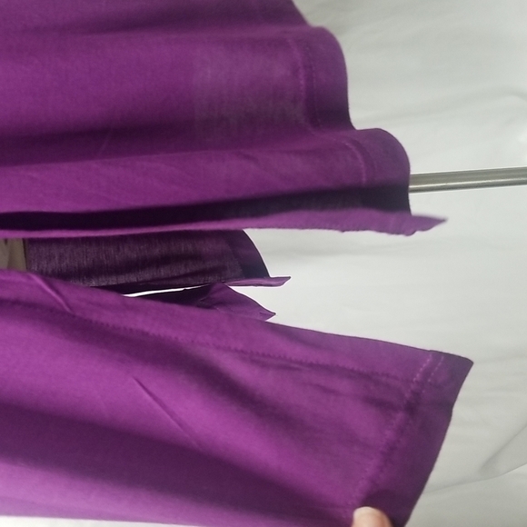 ULLA POPKIN PURPLE DRAPED  FRONT TUNIC SIZE 16/ 18 - Picture 5 of 8